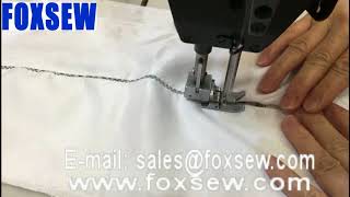 Fagoting Netting Zigzag Decorative Stitch Sewing Machine [upl. by Samy]