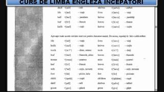 Curs de limba Engleza incepatori temavocabular  Lectia 9 [upl. by Lebasi]