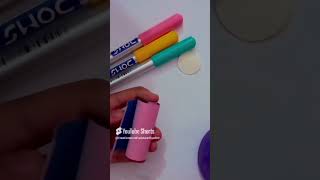 Homemade stamp 🤗creative🖍 craft Aaradhya [upl. by Levine397]