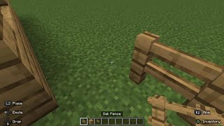 Building a house with stables in Minecraft [upl. by Fernas682]