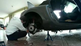 Mx5 NC ΜΚ ΙΙΙ Coilover Installation [upl. by Zolner]