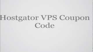 Hostgator VPS Coupon [upl. by Rosenfeld627]