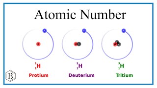 Atomic Number for Protium Deuterium and Tritium [upl. by Yeliac492]