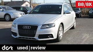 used Audi A4 B8  20082015 Buying advice with Common Issues [upl. by Nerrot903]