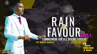 COMMUNION FOR ALL ROUND FAVOUR  PST KOREDE KOMAIYA [upl. by Shifra]