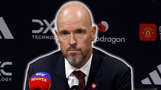 Erik ten Hag postmatch press conferences  Manchester United 03 Tottenham Hotspur [upl. by Rickey]