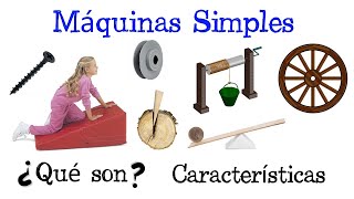 🔩 Máquinas Simples 🔧 ¿Qué son  Características Fácil y Rápido  FÍSICA [upl. by Hylton]