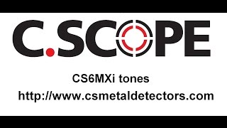 CScope CS6MXi tones [upl. by Melcher]