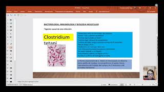 Clostridium Tetani Dra Castillo 2510 [upl. by Maryrose]