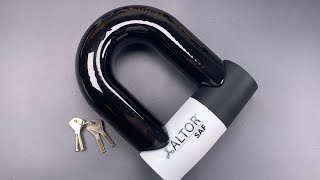 1088 MASSIVE Altor SAF quotStrong as F” Bike ULock Picked [upl. by Maxwell905]