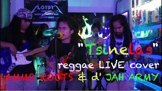 quotTsinelasquot Yano  Ammo Roots and the Jah Army live reggae cover [upl. by Orhtej14]