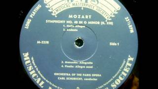 Mozart Symphony no 36 quotLinzquot Schuricht  1964  Vinyl LP [upl. by Eilak]