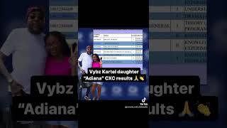 vybz kartel daughter adiana cxc results🙏🎊🎊🎊🎊🎊🎊 [upl. by Dickman]