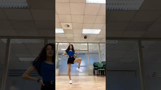 a girly girl girling 🤪💙✨ kpopdancecover lesserafim crazy [upl. by Arodasi325]