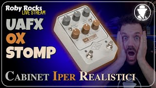 Roby Rocks Live  UNIVERSAL AUDIO OX STOMP  Overview [upl. by Weisbart232]