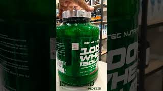 SCITEC NUTRITION 100 ISOLATE PROTEIN 2KG protein workout gymworkout supplements gym fitness [upl. by Idnew]