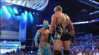 HD Sin Cara Debut on Smackdown 4811 [upl. by Nahtannhoj499]