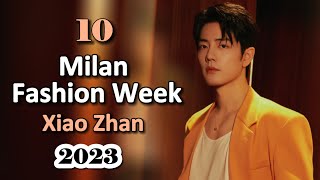 Xiaozhan became popular worldwide in Milan Fashion Week 2023 [upl. by Lucilla178]