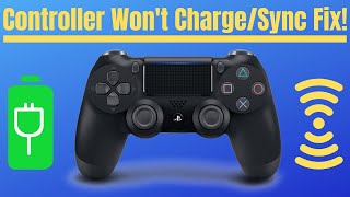 How to Repair Playstation 4 Dualshock 4 Controller Charging Issue  PS4 DS4 wont charge sync [upl. by Deanna959]