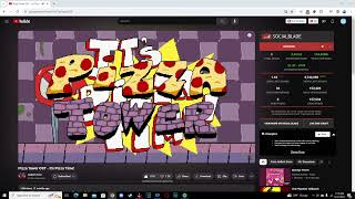 Perfectly timing the Its Pizza time song from Pizza tower on New Years Day 2024 [upl. by Berna]