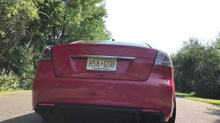 Pontiac g8 solo performance street race exhaust [upl. by Barthel]