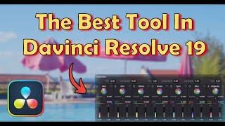 The BEST Feature in Davinci Resolve 19  Color Slice  Change Saturation  Davinci Resolve Tutorials [upl. by Nivaj]