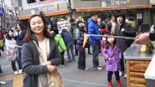 Seoul Insadong Turkey Ice Cream [upl. by Florinda649]