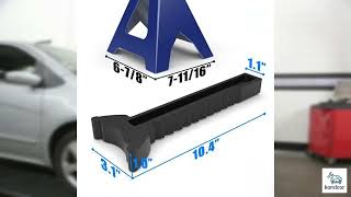 Review  TCE 3 Ton 6000 LBs Capacity Double Locking Stee [upl. by Curhan395]