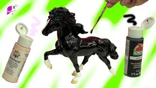 Paint Do It Yourself DIY Painting Breyerfest 2017 Rare Breyer Horse  Custom Video [upl. by Malinda]