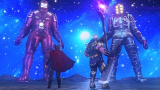 KING ODIN vs THE CELESTIALS vs Thanos  FINAL EPIC BATTLE [upl. by Assenar405]