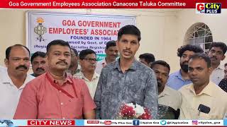 Goa Government Employees Association in Canacona Taluka Committee [upl. by Cohn]