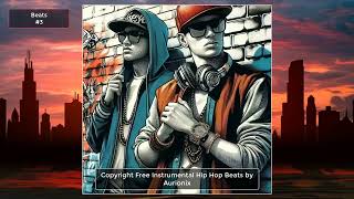 Copyright Free Hip Hop Instrumental Music  Beat 3  Free for Use  Credit Aurionix [upl. by Noside739]