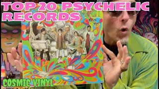 Top 20 Psychedelic Records vinylcommunity viyl vinylrecords [upl. by Pia]