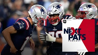 Drake Maye shows off CANNON and COMPOSURE vs Eagles  Next Pats Podcast [upl. by Shannan114]