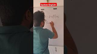 shorts  Spoken English  grammar class ytshorts youtbeshorts ByMannan Khan [upl. by Annaeoj63]