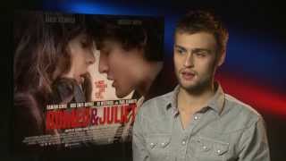 Douglas Booth Interview  Romeo and Juliet [upl. by Uht]