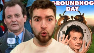 Groundhog Day 1993 Secretly a Romance movie MOVIE REACTION  First time watching [upl. by Birkett321]