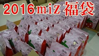 超豪華！ ２０００円のMIZの福袋 ２０１６ [upl. by Nryhtak]