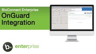 BioConnect Integration with Lenel OnGuard  BioStation 2 Card  Finger Card Only amp Finger Only [upl. by Leira]