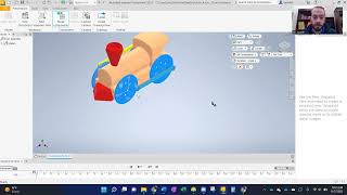 Autodesk Inventor Train presentation file [upl. by Wilen]