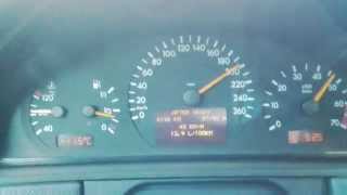 Mercedes E 430 W210 acceleration 0 200 kmh [upl. by Enaud173]