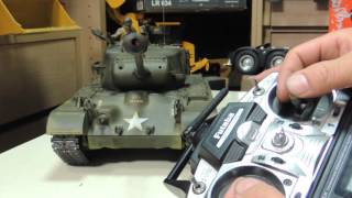 TAMIYA RC M26 PERSHING tank [upl. by Jeb850]