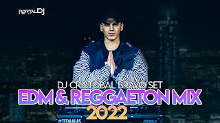 EDM amp REGGAETON MIX 2022  DJ Cristóbal Bravo [upl. by Ayrolg754]