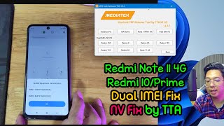 Redmi Note 11 4G NV DATA ERROR FIX  Dual IMEI Fix လုပ်နည်း [upl. by Tita450]