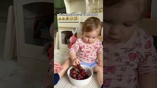 Seedless Grapes baby babyshorts cutebaby funnybaby babygirl babyvideos babylife mom [upl. by Tildie755]