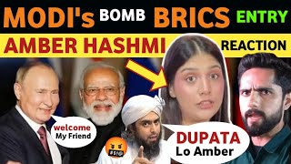 MODIS GRAND WELCOME IN RUSSIA FOR BRICS PAKISTANI GIRLS REACTION ON INDIA REAL ENTERTAINMENT TV [upl. by Andreas942]