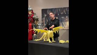 Four Horseman Studios Prototype Mythic Legions dragon demo Snippet from Legionscon 2024 [upl. by Auqemahs]