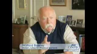 Wilford Brimley Talks About Strange Tongue YTP Liberty Medical [upl. by Alehcim]