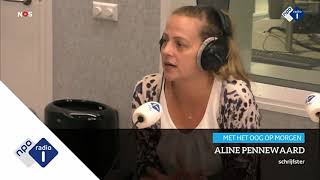 Radiouitzending Met het Oog op Morgen 05092018 Aline Pennewaard [upl. by Mok]