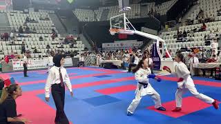 Manisa iller arası karate müsabakası maç3 [upl. by Lani824]